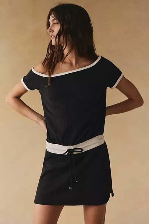 Free People Dresses & Skirts - Free People Free-est My Favorite Mini Dress M Black White
